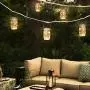 Brass Tacks 6 Pack Mason Jar Lid Fairy Lights, 10 LED Jar Lid Fairy String Lights with 6 Jar Hangers, Indoor/Outdoor Decorations for Parties, Gardens, Holidays Brass Tacks 6 Pack Mason Jar Lid Fairy Lights, 10 LED Jar Lid Fairy String Lights with 6 Jar Hangers, Indoor/Outdoor Decorations for Parties, Gardens, Holidays