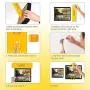 Picture Hanger Tools with Level Suitable for All Wall Materials, Picture Frame Ruler for Marking Position,Makes Frame Hanging Simple & Fast! Picture Hanger Tools with Level Suitable for All Wall Materials, Picture Frame Ruler for Marking Position,Makes Frame Hanging Simple & Fast!