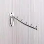 Folding Wall Mounted Clothes Hanger Rack Wall Clothes Hanger Stainless Steel Swing Arm Wall Mount Clothes Rack Heavy Duty Drying Coat Hook Clothing Hanging System Closet Storage Organizer - 2Pack Folding Wall Mounted Clothes Hanger Rack Wall Clothes Hanger Stainless Steel Swing Arm Wall Mount Clothes Rack Heavy Duty Drying Coat Hook Clothing Hanging System Closet Storage Organizer - 2Pack