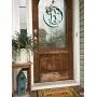 Circle Monogram Door Hanger - Spring Door Hanger - Wood Circle Door Monogram - Wood Monogram Hanger - Neutral Door Decoration Circle Monogram Door Hanger - Spring Door Hanger - Wood Circle Door Monogram - Wood Monogram Hanger - Neutral Door Decoration