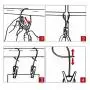 DurReus 24 Pack Plastic Clothespins Rope Windproof Clothes Hanger Clips Anti-Slip Laundry Pins Drying Clothing Clamps with Sturdy Steel Spring DurReus 24 Pack Plastic Clothespins Rope Windproof Clothes Hanger Clips Anti-Slip Laundry Pins Drying Clothing Clamps with Sturdy Steel Spring