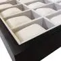 4 Less CO 24 Piece Ebony Walnut Wood Mens Watch Boxes Display Case Collection Jewelry Boxes Storage Glass Top - 108724E 4 Less CO 24 Piece Ebony Walnut Wood Mens Watch Boxes Display Case Collection Jewelry Boxes Storage Glass Top - 108724E
