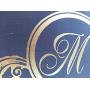 Personalized Black-Gold Key Holder for wall, Monogram key holder, Charcoal Key Holder, Key Hanger, Family name Last Name Wall Key Rack,Custom Gift, Wedding Gift, Closing Gift, Real Foil Letters