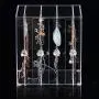 Orgrimmar Acrylic Jewelry Storage Boxes Earring Display Stand Organizer Holder with 3 Vertical Drawer (Transparent) Orgrimmar Acrylic Jewelry Storage Boxes Earring Display Stand Organizer Holder with 3 Vertical Drawer (Transparent)