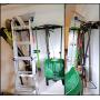 StoreYourBoard Omni Tool Storage Rack, Max, Wall Mount Tools Home and Garage Storage System, Steel Gear Hanger