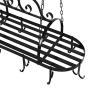 Iron Hanging Pot Holder Pan Hanger Kitchen Storage Utility Cookware Hook Rack