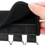 Lainrrew 2 Pack Multifunctional Cap Organizer Hanger, Portable Socks & Underwears Hangers Folding Clothes Hangers with 10 Clips Perfect for Travel Home