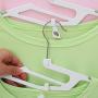 zyca - 40 Pack -Non Slip Attachable U Slide Notches Hanger - Pink