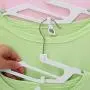 zyca - 40 Pack -Non Slip Attachable U Slide Notches Hanger - Pink zyca - 40 Pack -Non Slip Attachable U Slide Notches Hanger - Pink