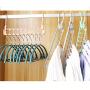 HJYPYJ Magic Hanger,PP No Trace Folding Hanger,Durable Organizer Space-Saving Hanger,Bearing 1.5Kg Durable/Green / 2 pcs