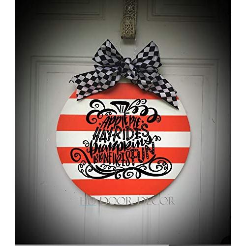 Fall Pumpkin Round wreath thanksgiving pumpkin door hanger Fall Pumpkin Round wreath thanksgiving pumpkin door hanger