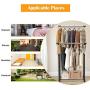 Heize best price Double Bar Adjustable Garment Rack Rolling Clothes Hanger with Shoe Rack Portable (U.S. Stock) Heize best price Double Bar Adjustable Garment Rack Rolling Clothes Hanger with Shoe Rack Portable (U.S. Stock)