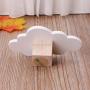 Wood Hangers - Cute Cloud Hooks Wooden Clothes Hanger Wall Decor Children Bedroom Pendant