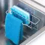 YQh 2-in-1 Sponge Holder Dishcloth Holder Kitchen Sink Caddy Dishcloth Hanger Rack Sink Organizer for Sponge and Swedish Dishcloth, 18/8 Stainless Steel, Strong Adhesive No Fall YQh 2-in-1 Sponge Holder Dishcloth Holder Kitchen Sink Caddy Dishcloth Hanger Rack Sink Organizer for Sponge and Swedish Dishcloth, 18/8 Stainless Steel, Strong Adhesive No Fall