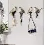 Creative Retro Bird Hooks Wall Hanger for Bag Key Clothes Bathroom Kitchen Towel Holder Wall Mount Resin Hanger Rack Decoration Wedding Gift (A) Creative Retro Bird Hooks Wall Hanger for Bag Key Clothes Bathroom Kitchen Towel Holder Wall Mount Resin Hanger Rack Decoration Wedding Gift (A)