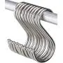 20x Stainless S Hooks Kitchen Pot Pan Hanging Hanger Clothes Storage Rack (Silver) 20x Stainless S Hooks Kitchen Pot Pan Hanging Hanger Clothes Storage Rack (Silver)