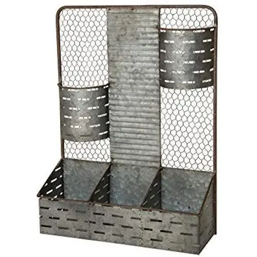Glitzhome Storage Box, 23.62inch, Grey Glitzhome Storage Box, 23.62inch, Grey
