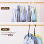 Pretigo Hangers Space Saving Closet Space Saver Magic Hangers 20 Pack Multi Space Saving Hangers Closet Organizer