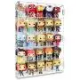 Ikee Design Acrylic Display Mirrored Back Rack Organizer Storage Boxes Dustproof for Figure Display Any Toys and Mini Figures, Rock Stone with 25 Compartments, 15 3/4" W x 3 1/4" D x 21 1/2" Ikee Design Acrylic Display Mirrored Back Rack Organizer Storage Boxes Dustproof for Figure Display Any Toys and Mini Figures, Rock Stone with 25 Compartments, 15 3/4" W x 3 1/4" D x 21 1/2"