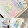 Emual Folding Hanger,12 Pcs Portable Folding Clothes Hangers Foldable Clothes Drying Rack for Travel