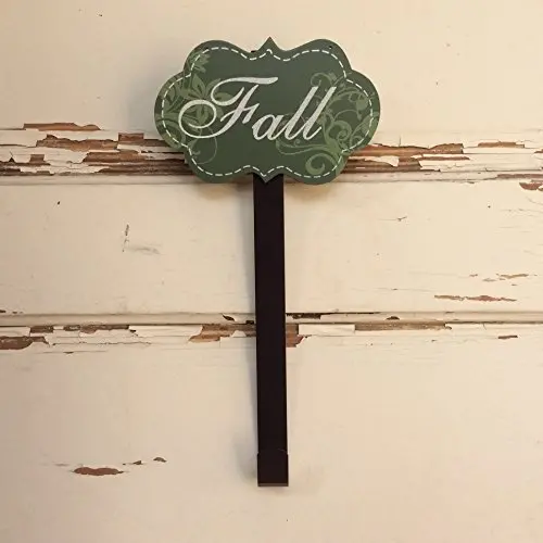 AG Designs Fall Wreath Hanger - Green FALL Glitter Signs AG Designs Fall Wreath Hanger - Green FALL Glitter Signs