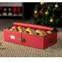 ZOBER Underbed Christmas Ornament Storage Boxes Zippered Closure - Stores up to 64 of The 3-inch Standard Christmas Ornaments, and Xmas Holiday Accessories Storage Container with Dividers & Two Handles ZOBER Underbed Christmas Ornament Storage Boxes Zippered Closure - Stores up to 64 of The 3-inch Standard Christmas Ornaments, and Xmas Holiday Accessories Storage Container with Dividers & Two Handles
