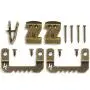 HangZ 34051 Flat Mount Sawtooth Picture Hook and Hanger Kit, 15lb, Antique Brass HangZ 34051 Flat Mount Sawtooth Picture Hook and Hanger Kit, 15lb, Antique Brass