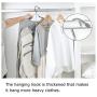 In kds Space Saver Hangers Wardrobe Clothes Closet Stainless Steel Magic Storage Organizer Random Clour 2pcs