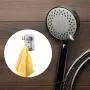 Shower Head Holder Strong Adhesive Shower Head Wall Mounting Bracket Adjustable Shower Wand Holder with 2 Hanger Hooks No Drill Need (2) Shower Head Holder Strong Adhesive Shower Head Wall Mounting Bracket Adjustable Shower Wand Holder with 2 Hanger Hooks No Drill Need (2)