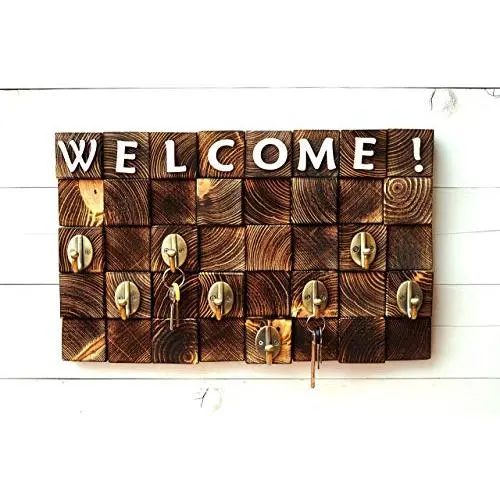 Personalized Key Holder, Welcome Sign, Fathers Day Gift, Wood Key Holder, Key Hanger, Wall Key Holder, Wooden Key Holder, Rustic Key Holder Personalized Key Holder, Welcome Sign, Fathers Day Gift, Wood Key Holder, Key Hanger, Wall Key Holder, Wooden Key Holder, Rustic Key Holder