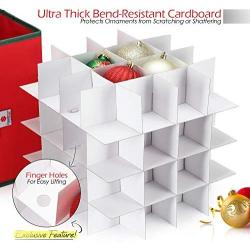 StorageMaid Holiday Storage Set - Ornament Storage Box, 36