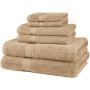 Pinzon 6 Piece Blended Egyptian Cotton Bath Towel Set - Driftwood