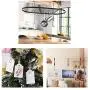 AYAYASTORY S Hooks Set, 12PCS Black Steel S Shaped Hooks and 3PCS Utility Clips, Heavy Duty Hanging S Hook for Kitchen, Bathroom, Bedroom and Office: Pan, Pot, Cups, Bag, Towel, Plants, Pictures AYAYASTORY S Hooks Set, 12PCS Black Steel S Shaped Hooks and 3PCS Utility Clips, Heavy Duty Hanging S Hook for Kitchen, Bathroom, Bedroom and Office: Pan, Pot, Cups, Bag, Towel, Plants, Pictures