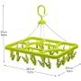 Artmoon Remark Clip Drying Drip Hanger for Underwear And Socks with 24 strong Clothespins 15.2 X 11.6 X 13.8 Artmoon Remark Clip Drying Drip Hanger for Underwear And Socks with 24 strong Clothespins 15.2 X 11.6 X 13.8