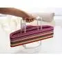 2 X Plastic Hangers Caddy / Hanger Holder - White 2 X Plastic Hangers Caddy / Hanger Holder - White
