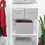 GRANNY SAYS Closet Organizer Bins, Storage Basket for Shelves, Closet Bins with Handle, Home and Office Boxes Organizer, Gray, Large, 3-Pack