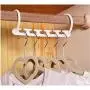 3D Space Saving 10pcs Hanger Magic Clothes Hanger with Hook Closet Organizer Home Tool 3D Space Saving 10pcs Hanger Magic Clothes Hanger with Hook Closet Organizer Home Tool