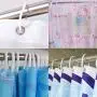 L-BOST Plastic Shower Curtain Rings Curtain C Rings Hooks Hanger Bath Drape Loop Clip Glide, Pack of 36 (White) L-BOST Plastic Shower Curtain Rings Curtain C Rings Hooks Hanger Bath Drape Loop Clip Glide, Pack of 36 (White)