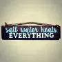 Salt Water Heals Everything Wood Sign - Rustic Wall Decor With Rope Hanger - Beach Decor for Home Salt Water Heals Everything Wood Sign - Rustic Wall Decor With Rope Hanger - Beach Decor for Home