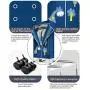 KASYDoFF Clothes Dryer Portable 3-Tier 1.7 Meters Foldable Clothes Drying Rack Energy Saving (Anion) Clothing Dryers Digital Automatic Timer with Remote Control for Apartment Houses