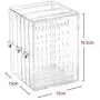 Orgrimmar Acrylic Jewelry Storage Boxes Earring Display Stand Organizer Holder with 3 Vertical Drawer (Transparent) Orgrimmar Acrylic Jewelry Storage Boxes Earring Display Stand Organizer Holder with 3 Vertical Drawer (Transparent)