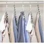 5pcs 6 Hole Shirts Clothes Hanger Holders Multifuction Save Space Non-Slip Clothing Organizer Practical Racks Hangers for Clothes 5pcs 6 Hole Shirts Clothes Hanger Holders Multifuction Save Space Non-Slip Clothing Organizer Practical Racks Hangers for Clothes