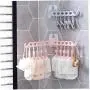 10 Clips Travel Folding Hanger Plastic Pants Skirt Hangers Magic Space Saving Clothes Hangers for Home and Travel 10 Clips Travel Folding Hanger Plastic Pants Skirt Hangers Magic Space Saving Clothes Hangers for Home and Travel