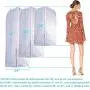 Garment Bag Clear Plastic Breathable Moth Proof Garment Bags Cover for Long Winter Coats Wedding Dress Suit Dance Clothes Closet Pack of 6 ( 24 X 55 )