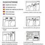 BEOKREU Tension Curtain Rod Tension Curtain Rod (27in-47in)