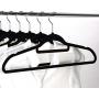 Velvet Hangers Original Slim Non-Slip Velvet Covered, 32, Black Clothes Hangers Pack, 17.5” x 9” x 0.24”, Velvet Hangers Original Slim Non-Slip Velvet Covered, 32, Black Clothes Hangers Pack, 17.5” x 9” x 0.24”,