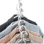 10pcs Half Toroidal Universal Metal Clothes Closet Hangers Clothing Organizer Hangers Clothing Organizer Clothes Hanger Rack 10pcs Half Toroidal Universal Metal Clothes Closet Hangers Clothing Organizer Hangers Clothing Organizer Clothes Hanger Rack