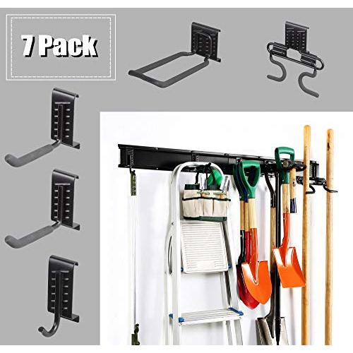 Ultrawall 7PC Garage Storage System,Garage Hanger Tool Organizer with Hooks, Hanger Ultrawall 7PC Garage Storage System,Garage Hanger Tool Organizer with Hooks, Hanger