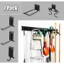 Ultrawall 7PC Garage Storage System,Garage Hanger Tool Organizer with Hooks, Hanger Ultrawall 7PC Garage Storage System,Garage Hanger Tool Organizer with Hooks, Hanger