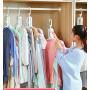 OCS Space Saving Cloth Hangers, Magic Hanger, Multi-Functional Shirt Hangers, Shirt Organizer, Closet Organizer, (1 Pack/White).
